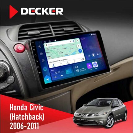 Штатна магнітола Honda Civic 2006-2011 Decker D10-007