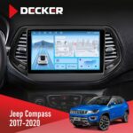 Штатна магнітола Jeep Compass 2017-2020 Decker D10-010 6x128, DSP, 4G, 2K