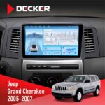 Штатна магнітола Jeep Grand Cherokee 2005-2007 Small Screen Decker D10-010 6x128, DSP, 4G, 2K