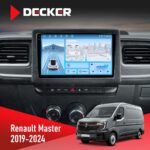 Штатна магнітола Renault Master 2019+ Decker D10-010 6x128, DSP, 4G, 2K