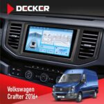 Штатна магнітола Volkswagen Crafter 2016+ Decker D10-010 6x128, DSP, 4G, 2K