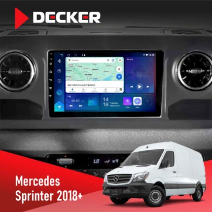 Штатна магнітола Mercedes-Benz Sprinter (W906) 2018+ Decker D10-007