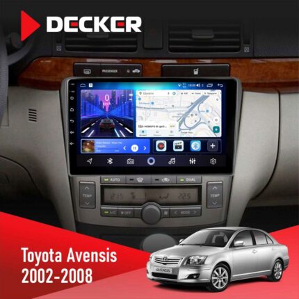 Штатна магнітола Black Decker D9 006 магнітола для Toyota Avensis 2002-2008