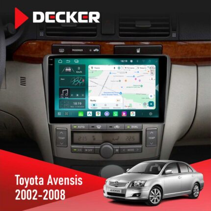 Штатна Black Decker D9 004 магнітола для Toyota Avensis 2002-2008