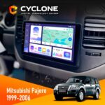 Штатна магнітола Mitsubishi Pajero Cyclone C9-011 для авто 1999-2006 років