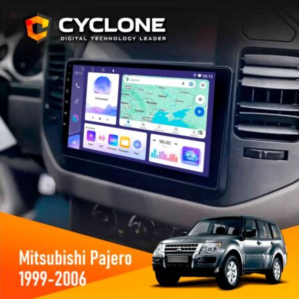 Штатна магнітола Mitsubishi Pajero Cyclone C9-011 для авто 1999-2006 років