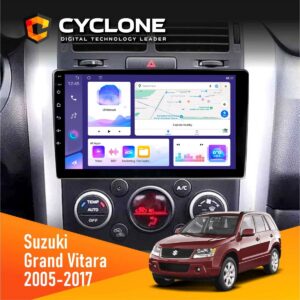 Штатна магнітола Suzuki Grand Vitara Cyclone C9-011 на Android 10