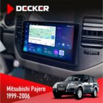 Штатна магнітола Mitsubishi Pajero Wood Cyclone