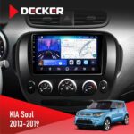 Штатна магнітола KIA Soul 2013 2019 Decker D9-006 з екраном QLED