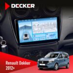 Штатна магнітола Renault Dokker, Sandero, Lodgy 2012  Decker D9-010 6x128 DSP 4G 2K