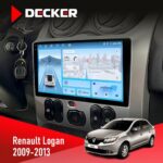 Штатна магнітола Renault Logan 2009-2013 Decker D9-010 6x128 DSP 4G 2K