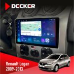 Штатна магнітола Renault Logan Decker D9-007 4x64 DSP 360 4G