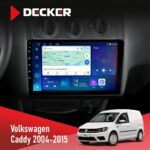 Штатна магнітола Volkswagen Caddy 2004-2015 Decker D10-007
