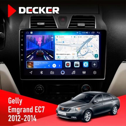 Штатна магнітола Gelly Emgrand EC7 2012-2014 Decker D10-006 з 4G модулем