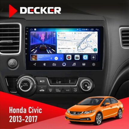 Штатна магнітола Honda Civic 2013 Decker D10-006 з 4G модулем