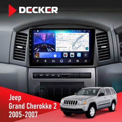 Штатна магнітола Jeep Grand Cherokee 2006 Decker D10-006
