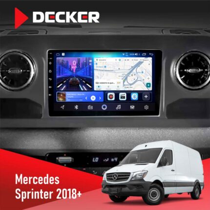 Штатна магнітола Mercedes Sprinter Decker D10-006 4x64, 4G