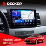 Штатна магнітола Mitsubishi Lancer X 2007-2017 AMP Rockford Decker D10-006 4x64, 4G