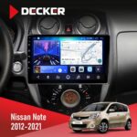 Штатна магнітола Nissan Note 2012-2021 Decker D10-006 4x64, 4G