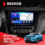 Штатна магнітола Nissan Qashqai, X-Trail 2014+ Climate Decker D10-006 4x64, 4G