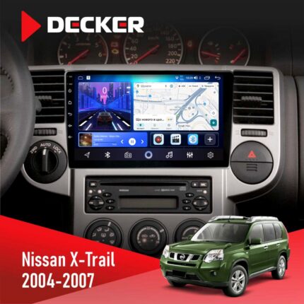 Штатна магнітола Nissan X Trail 2004-2007 Decker D10-006 4x64, 4G