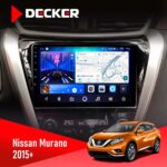 Штатна магнітола Nissan Murano 2015+ Decker D10-006 4x64, 4G