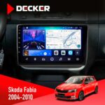 Штатна магнітола Skoda Fabia 2007 2014 Decker D10-006 4x64, 4G