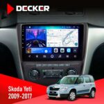 Штатна магнітола Skoda Yeti 2009 2017 Decker D10-006 4x64, 4G