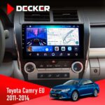 Штатна магнітола Toyota Camry 2011-2014 Decker D10-006 4x64, 4G