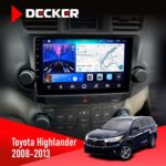 Штатна магнітола Toyota Highlander 2008 2013 Decker D10-006