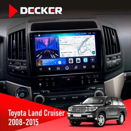 Штатна магнітола Toyota Land Cruiser 200 Decker D10-006