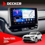 Штатна магнітола Toyota RAV4 2019+ Decker D10-006 4x64, 4G