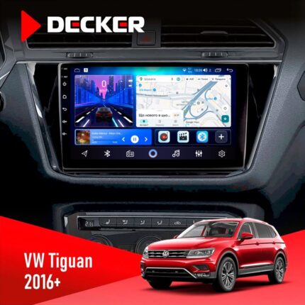 Штатна магнітола Volkswagen Tiguan 2016+ Decker D10-006 4x64, 4G