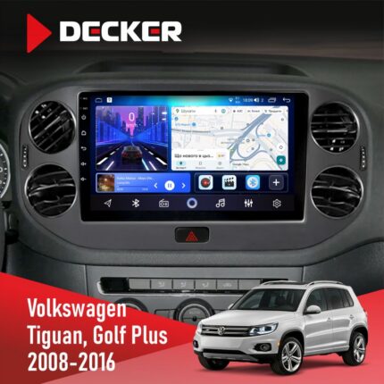 Штатна магнітола Volkswagen Tiguan Golf Plus Decker D10-006