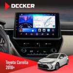 Штатна магнітола Toyota Corolla 2018 Decker D10-006