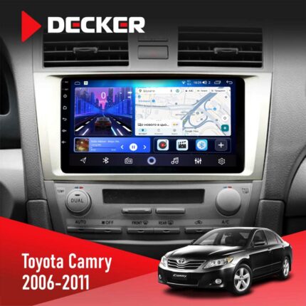 Штатна магнітола Climate Decker D10 006 для Toyota Camry 2006-2011