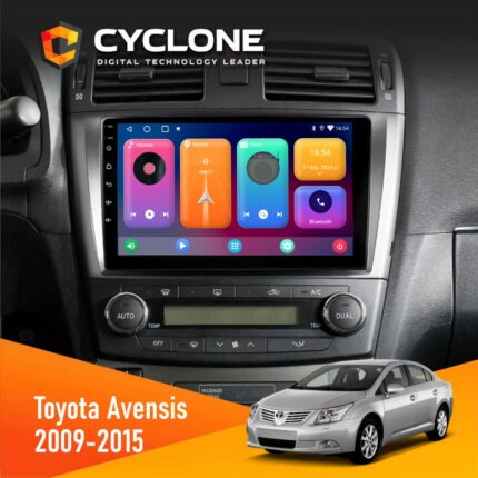 Штатна магнітола Toyota Avensis 2008-2015 Black Cyclone