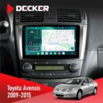 Штатна магнітола Toyota Avensis Black Decker
