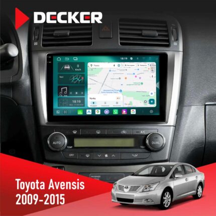 Штатна магнітола Toyota Avensis Black Decker