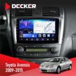 Штатна магнітола Toyota Avensis 2008-2015 Black Decker D9-006 4x64, 4G