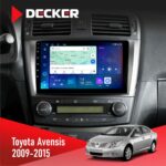 Штатна магнітола Toyota Avensis Black Decker