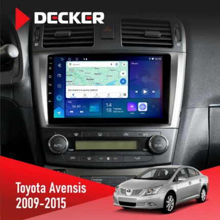 Штатна магнітола Toyota Avensis Black Decker