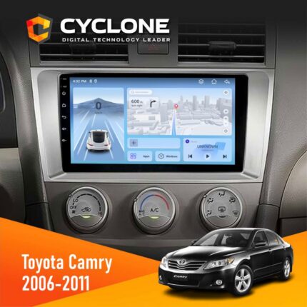 Штатна магнітола Toyota Camry 2006-2011 AMP Cyclone C10-012 4x64 DSP 4G