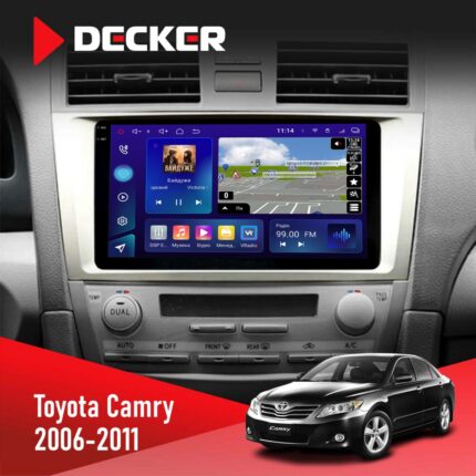 Штатна магнітола Toyota Camry Climate Decker D10 005 купити