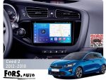 Штатна магнітола FORS auto FS 6 MAX для Kia Ceed 2 JD (2012-2018)