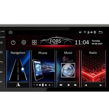 Магнітола FORS auto Universal 2DIN UN 4 PRO (7 дюймів, CarPlay)