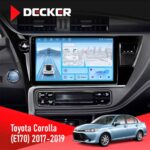 Штатна магнітола Toyota Corolla (E170) 2017-2019 Decker D10-010 6x128, DSP, 4G, 2K