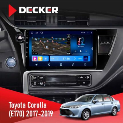 Штатна магнітола Toyota Corolla 2017-2019 Decker D10-008 з екраном QLED