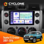 Штатна магнітола Toyota FJ Cruiser 2007-2016 Black Cyclone C9-011 4x64, DSP