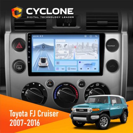 Штатна магнітола Toyota FJ Cruiser 2007-2016 Black Cyclone C9-012 4x64 DSP 4G